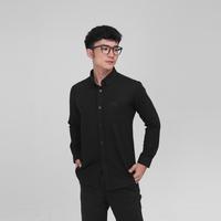 Gambar iNeat Kent Collar Black Long Sleeve - Kemeja Formal Berkerah Pria - S dari iNeat Kota Administrasi Jakarta Timur 4 Tokopedia