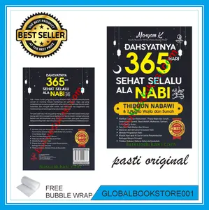 BUKU RELIGI !!! DAHSYATNYA 365 HARI SEHAT SELALU ALA NABI