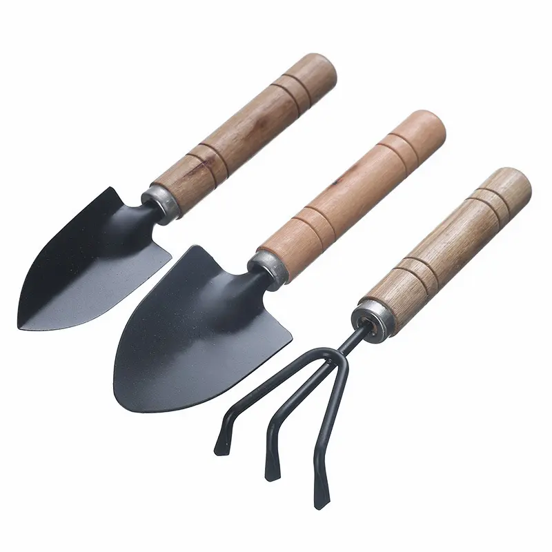 PROMO TERBAIK Alat set 3 in 1 mini berkebun tebal sekop garpu cangkul 0