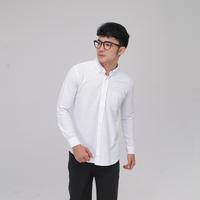 Gambar iNeat Kent Collar White Long Sleeve - Kemeja Formal Berkerah Pria - S dari iNeat Kota Administrasi Jakarta Timur 4 Tokopedia