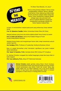 Gambar BUKU BEYOND THE MIRACLES dari Gibeon Church Surabaya Kota Surabaya 2 Tokopedia