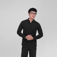 Gambar iNeat Kent Collar Black Long Sleeve - Kemeja Formal Berkerah Pria - S dari iNeat Kota Administrasi Jakarta Timur 2 Tokopedia