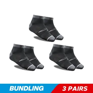 Bundling Hatomi Ankle isi 3 Pcs - Hitam