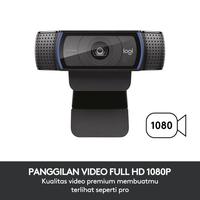 Gambar [FS] Logitech C920 Webcam PRO Full HD 1080p Autofocus,Noise-Cancelling dari Logitech Official Store Kota Administrasi Jakarta Timur 4 Tokopedia