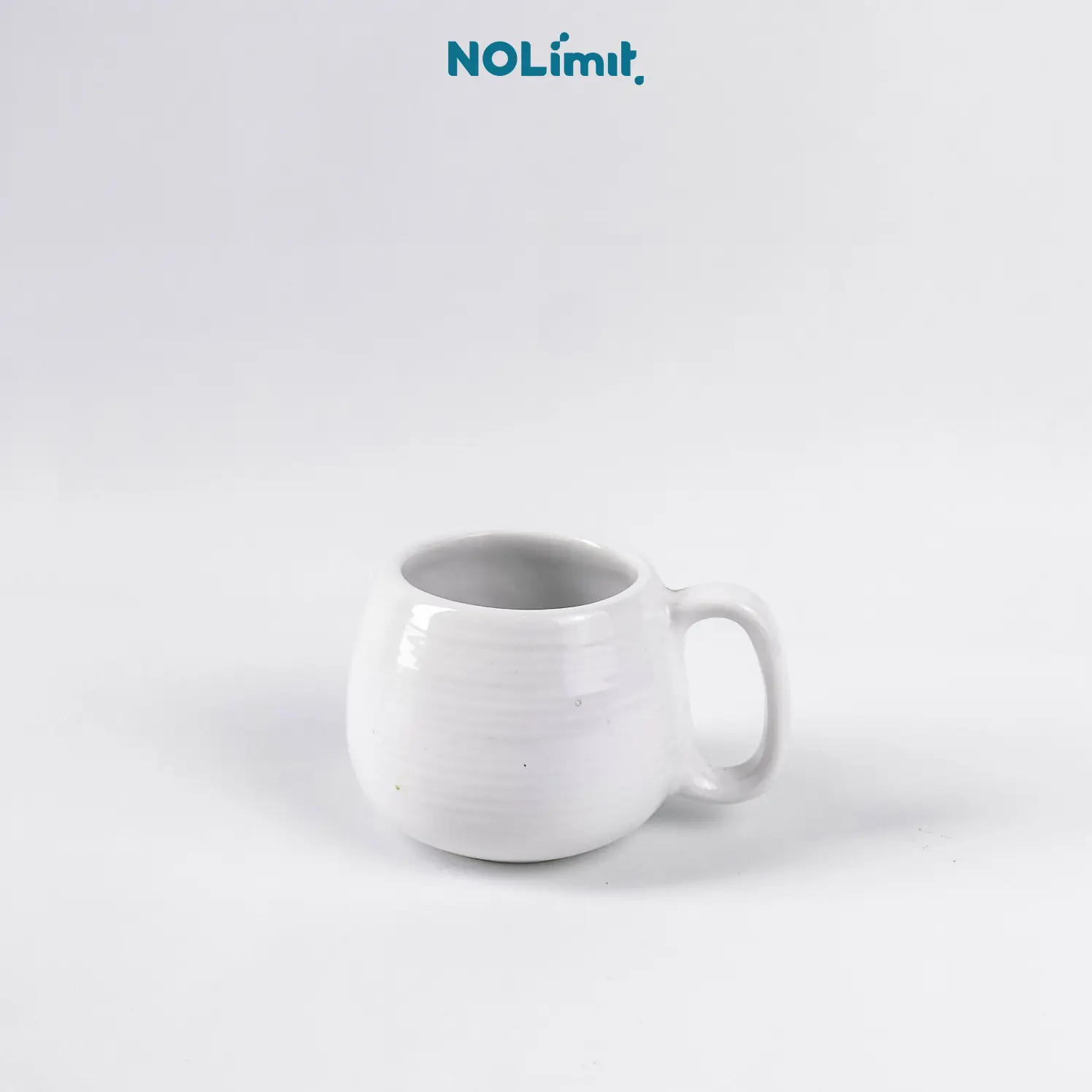 Mug Donut Twotone Brown for Souvenir Kado Koleksi