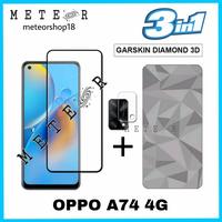 Gambar OPPO A74 4G TEMPER GLASS SKIN DIAMOND CAMERA PROTECTOR 3IN1 dari METEOR SHOP_NEW Kota Tangerang 1 Tokopedia