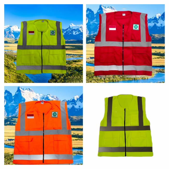 Gambar logo k3 dan bendera + jahit dari Khazee Safety dan Teknik Kota Tangerang Tokopedia