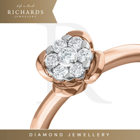 Gambar Cincin Berlian Richards Jewellery – LOTUS with FLOWER FRAME - 226271 dari Richards Jewellery Jakarta Barat 2 Tokopedia