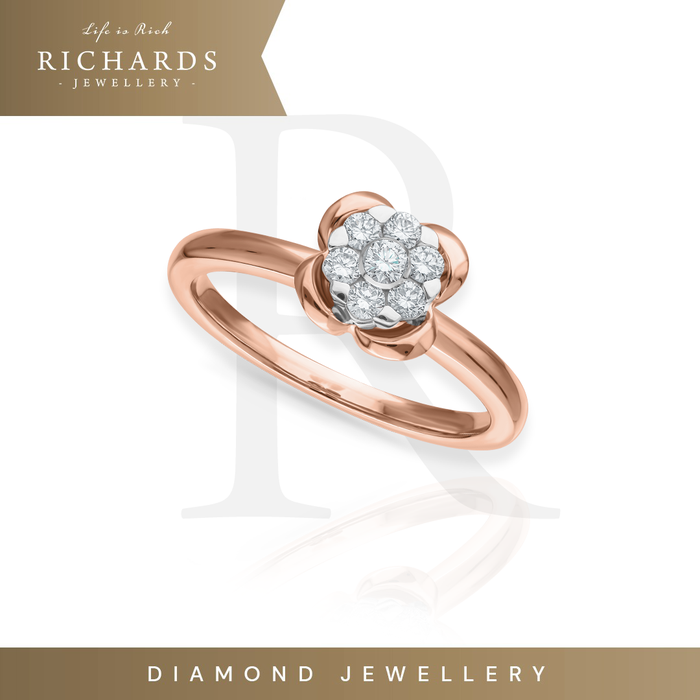 Gambar Cincin Berlian Richards Jewellery – LOTUS with FLOWER FRAME - 226271 dari Richards Jewellery Jakarta Barat Tokopedia