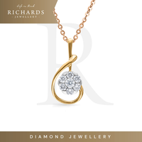 Gambar Liontin Berlian Richards Jewellery – CLASSIC MELODY PENDANT - 228367 - LIONTIN ONLY dari Richards Jewellery Jakarta Barat 1 Tokopedia