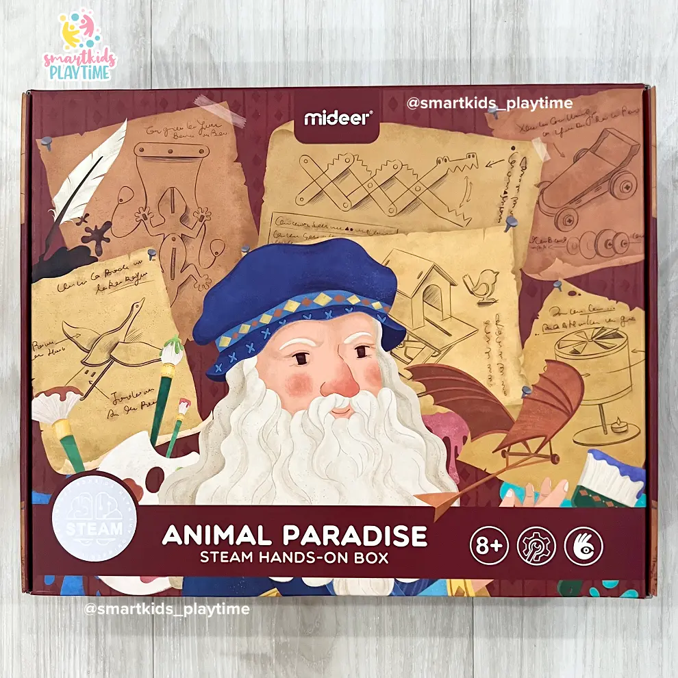 Mideer STEAM Animal Paradise 6 STEAM DIY PROJECTS Mainan Edukasi Anak