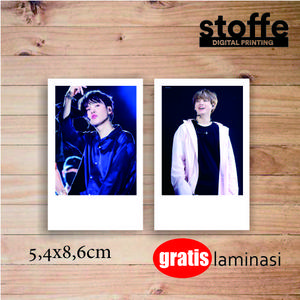 Cetak Foto Polaroid MINI/5,4x8,6 cm GRATIS LAMINASI DOFF/GLOSSY