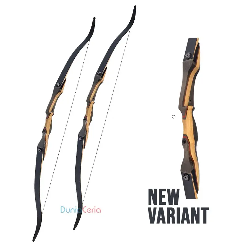Fullset Busur Panah Import Sanlida Noble Standard Wooden Recurve Bow 1