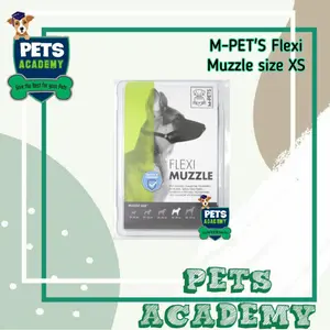 M-PETS Flexi Muzzle - Penutup Mulut Anjing