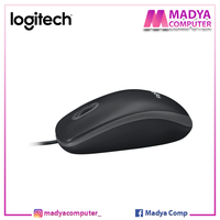 Gambar Mouse Logitech B100 - Mouse Kabel USB dari Madya Computer Kab. Banyumas 3 Tokopedia