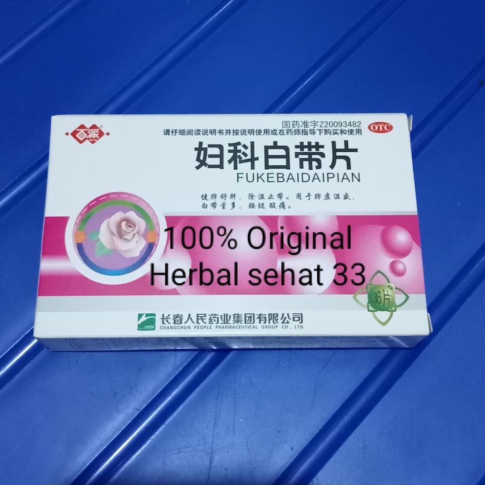 fukebaidaipian/Fu ke Bai dai Pian-obat keputihan paling ampuh asli100%