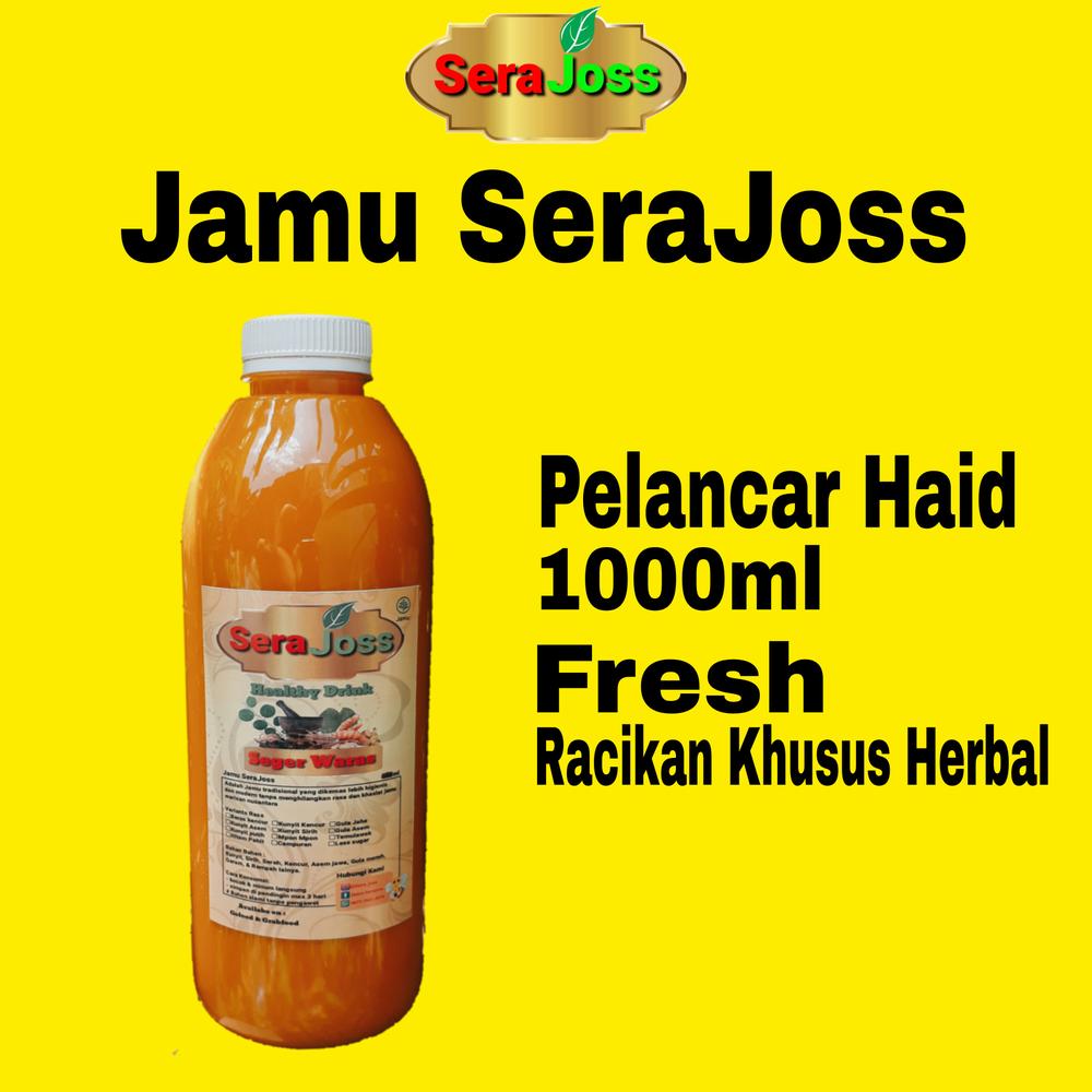 Jamu Pelancar Datang bulan Sera Joss 1000ml