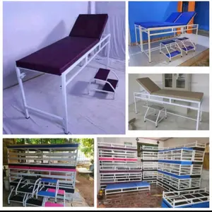 bed periksa pasien / meja periksa pasien / tempat tidur periksa pasien