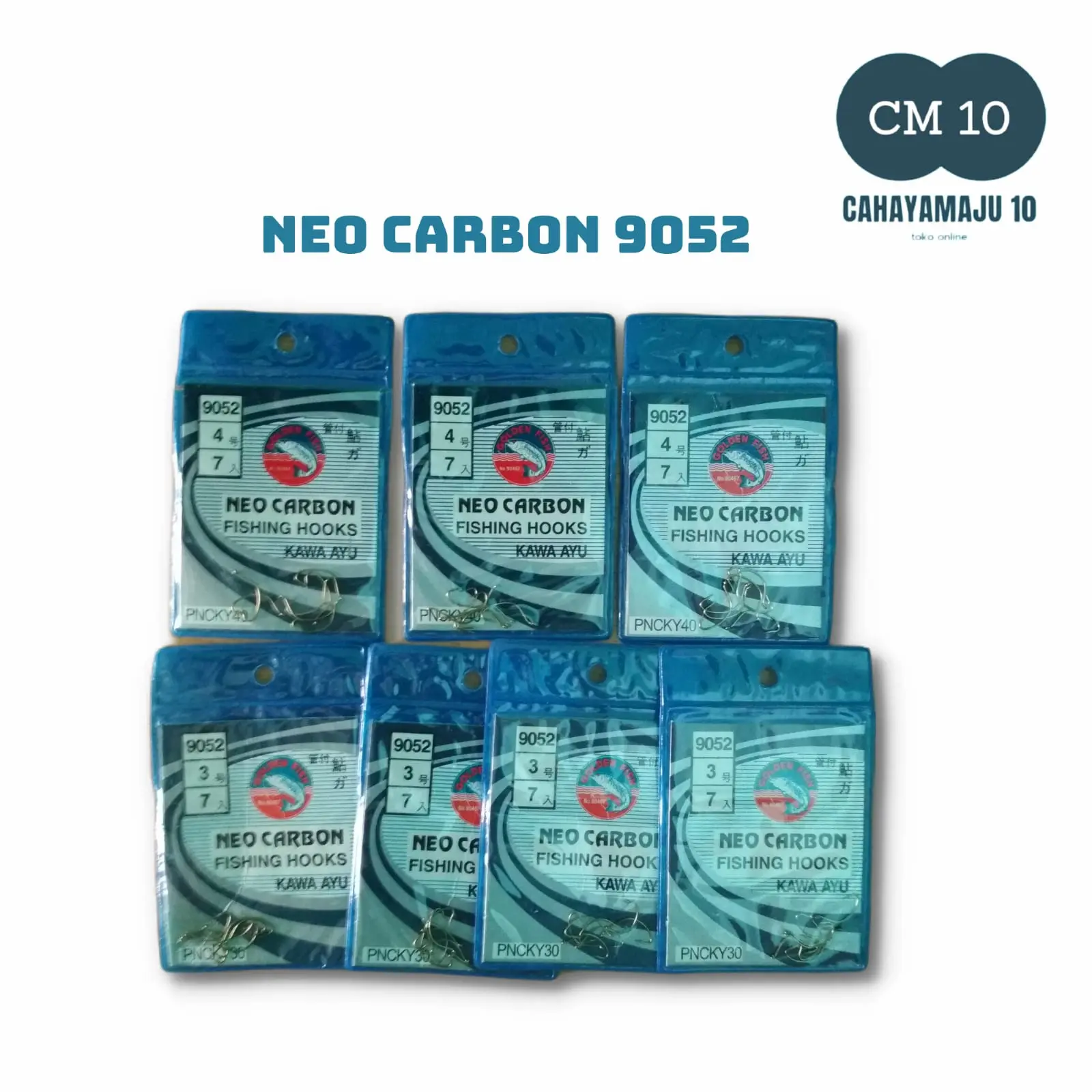 Kail Pancing Neo Carbon 9052 Golden Fish Kawa Ayu