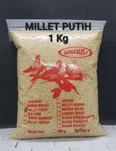 UNIQUE UNIK MILLET PUTIH BERSIH 1 KG MILET PUTIH WHITE MILLET