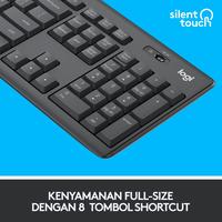 Gambar Keyboard Logitech MK295 Silent Wireless Combo - Original Garansi Resmi dari Doran Wearable Mall Kota Administrasi Jakarta Pusat 2 Tokopedia