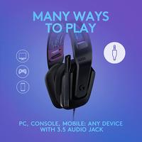 Gambar Logitech G335 7.1 Headset Gaming Wired Microphone - Hitam dari Level99Store Kota Surabaya 3 Tokopedia