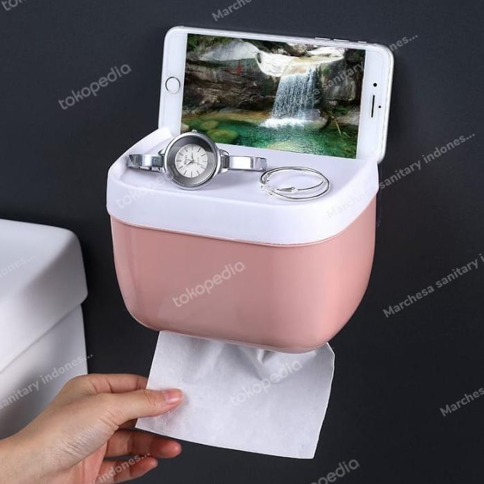 Tempat Tisu Toilet Paper Tissue Holder Kamar Mandi WC"Marchesa 2