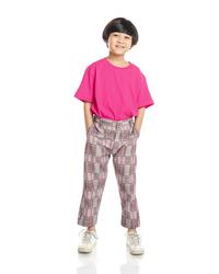 Gambar Kaos Polos KALOSTEE Premium Basic 28s 100% Cotton Anak - Fuschia - XS dari Kalostee ID Kota Administrasi Jakarta Barat 2 Tokopedia