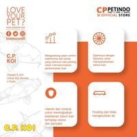 Gambar CPPETINDO (Bundling) CP Koi 5 mm Fish Food - 1 Kg ( 6pcs / Box) - CP Koi 5 mm 6pcs dari Cppetindo Shop Kota Depok 3 Tokopedia