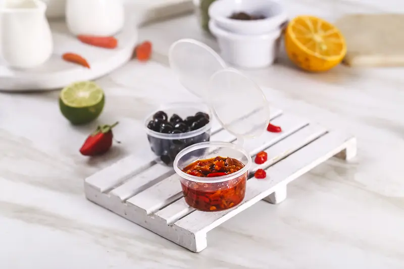 Sauce Cup 100ml - Isi 50pcs - Merk Wingoh 1