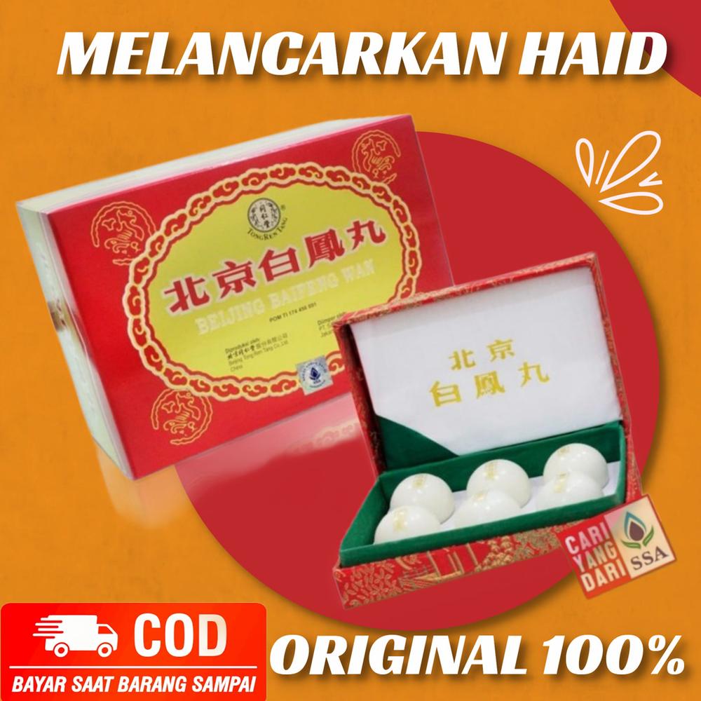 Obat Herbal Wanita Melancarkan Haid Beijing Bai Feng Wan - SSA Cina