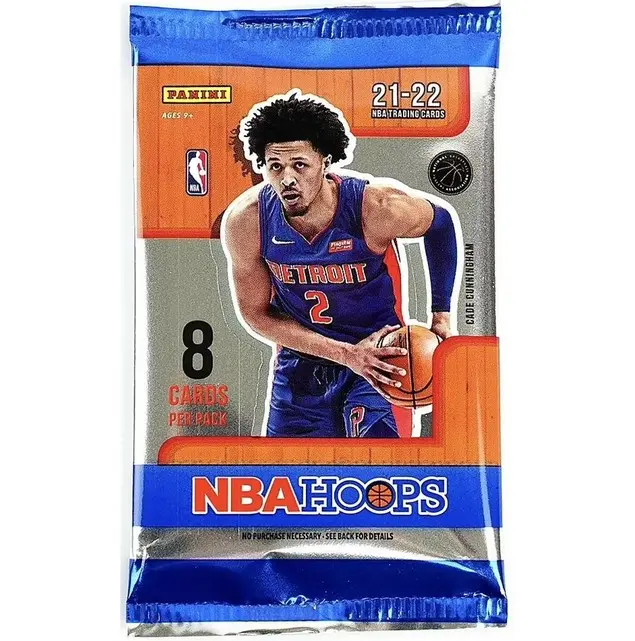 2021-22 Panini NBA Hoops Hobby Sealed Pack CC1-P014