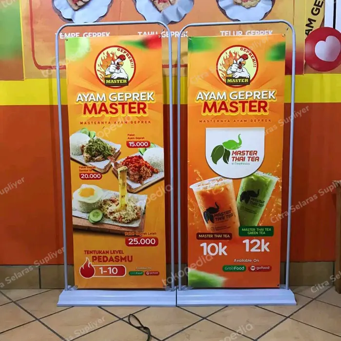 Door Frame Banner Stand Frame Banner Besi 1