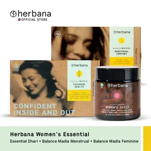Herbana Women's Essential - Paket Herbal Kesehatan Wanita