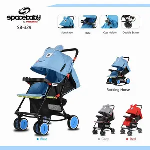 Kereta Bayi Original Baby Elle Reclaine Stroller Kereta Cabin Size