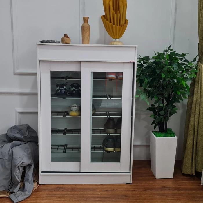 Gambar RAK SEPATU RAK SANDAL LEMARI SEPATU LEMARI SANDAL HUGA 425 RS 803 dari ALFATWIN Kota Depok Tokopedia
