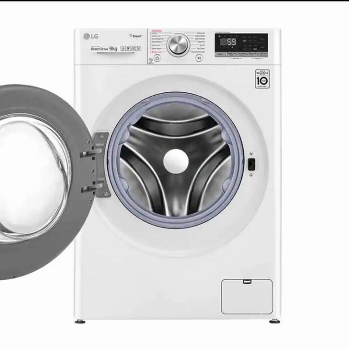 Gambar LG FV1411S5WN MESIN CUCI FRONT LOADING 11 KG FV1411 1411S5WN dari Asegan Elektronik Store Kota Depok Tokopedia
