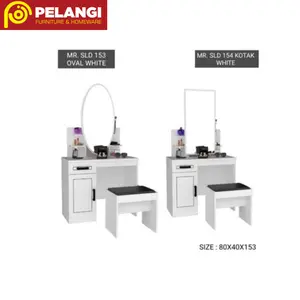 Meja Rias Sliding Putih | Meja Rias Sliding | Meja Rias | B-stylish MR