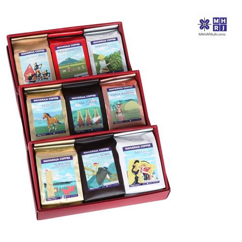 Promo Kopi Nusantara Indonesia Gift Set hadiah 6x200g Arabika