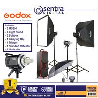 Gambar Godox Studio Flash Kit MS300-D (Paket Tiga Lampu) dari Sentra Digital Kota Surabaya 1 Tokopedia