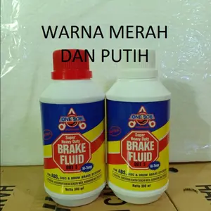 Minyak Rem ONE SOE (Dot 3) Oli Rem Brake Fluid 300ml (Warna Merah)