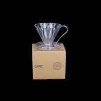 Gambar Cafec PFD-4 Flower Dripper Crylic V60 2-4 cups + Kertas saring dari Maharaja Coffee Kota Administrasi Jakarta Pusat 3 Tokopedia