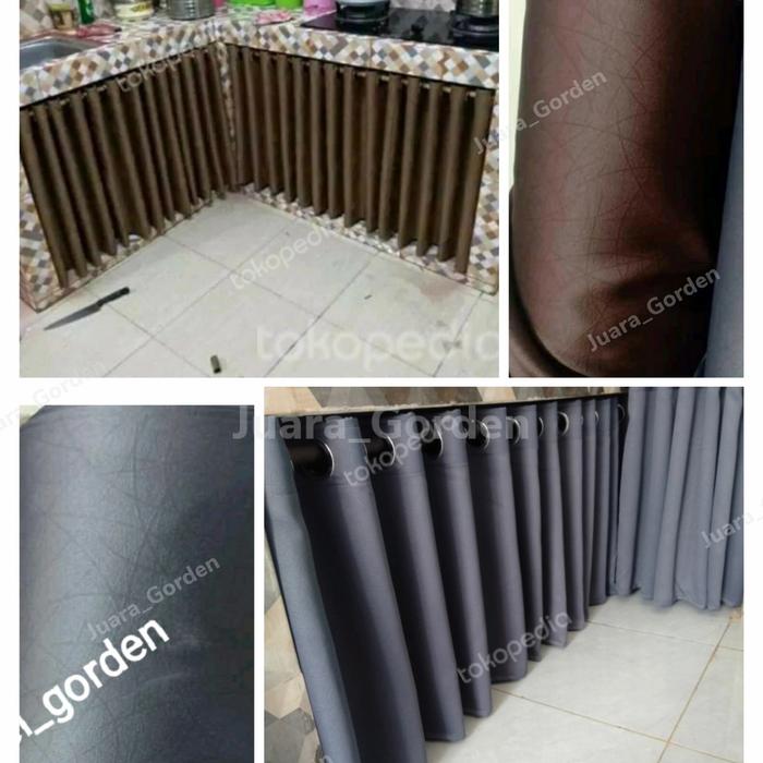 Gambar GORDEN KOLONG DAPUR/PUNUTUP BAWAH KOMPOR BAHAN IMPORT BLACKOUT dari Istana Gorden Store Kab. Bandung Tokopedia