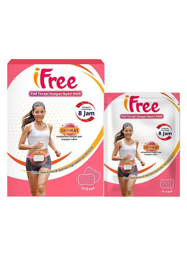 I FREE PAD TERAPI HANGAT PEREDA NYERI HAID ISI 2 PAD