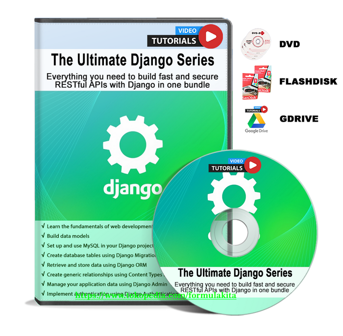 Jual VIDEO TUTORIAL THE ULTIMATE DJANGO SERIES PART 1 - 3 - DVD - Kab ...
