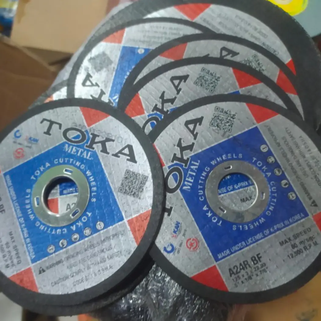Toka Batu Gerinda Potong 5 inch Cutting Wheel Metal or Stainless Steel