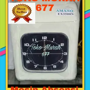 AMANO EX-3500 N/Mesin Absen Kartu/Absensi Pegawai/Check Lock