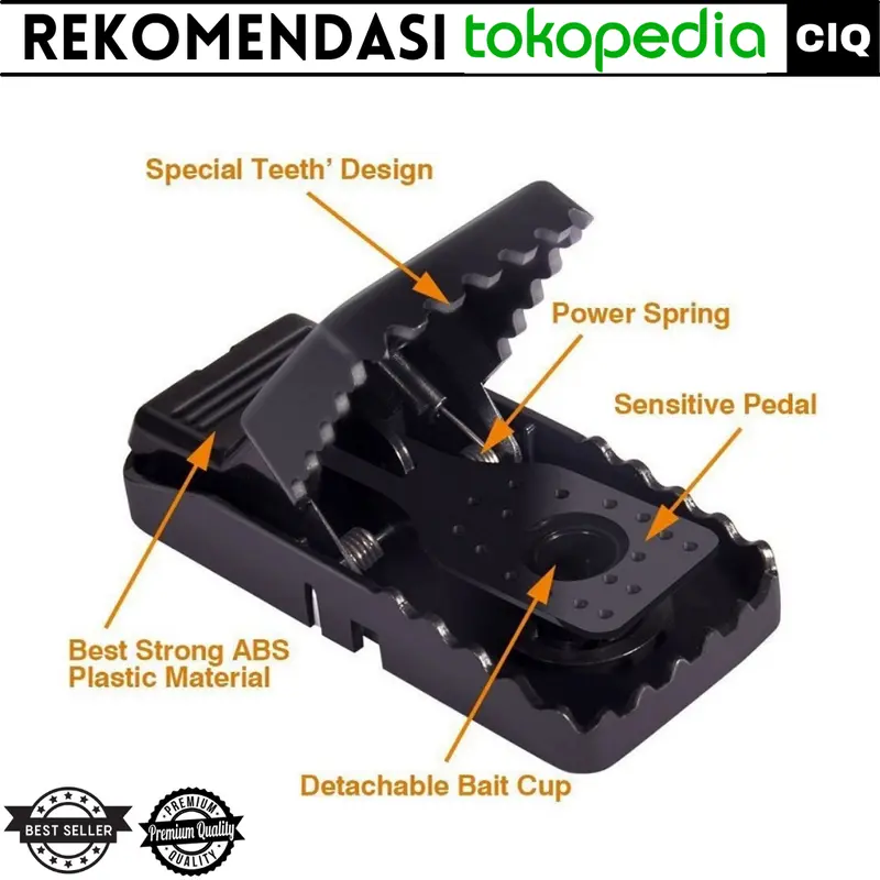 Perangkap Penjepit Tikus Otomatis Ampuh 2