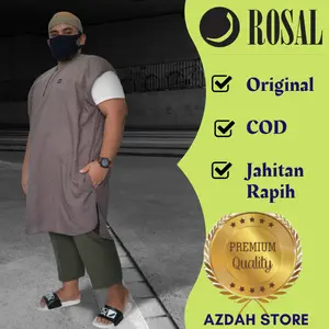ROSAL Big Size 4XL - 6XL Classic Rompi Sholat Shalat Salat Solat COD