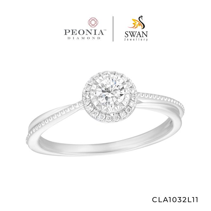 Gambar Cincin Berlian CLA1032L11 - Peonia By Swan Jewellery - 10 dari Peonia by Swan Jewellery Kota Administrasi Jakarta Barat Tokopedia